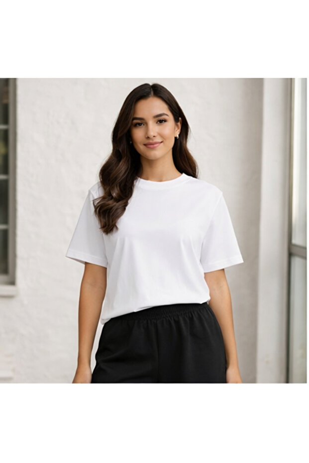 Basic Oversize T-Shirt and Shorts Set – Relaxed Fit, Casual Sports Combo