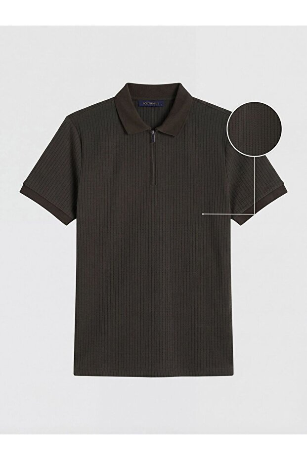 Polo Neck Men's T-Shirt