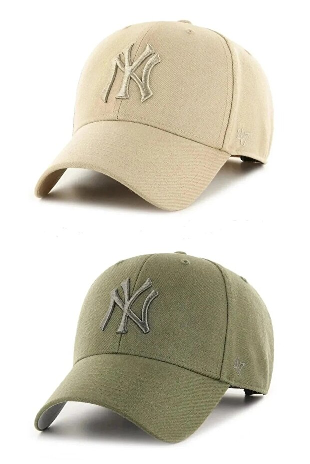 Sports Hat Unisex 2-Piece Set Adjustable Cotton Hat Cap