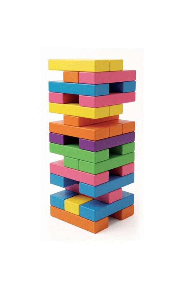 415 Wooden Colorful Balance Game in a Box