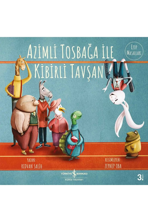 Children's Fairy Tale Books | Educational Stories - Azimli Tosbağa ile Kibirli Tavşan