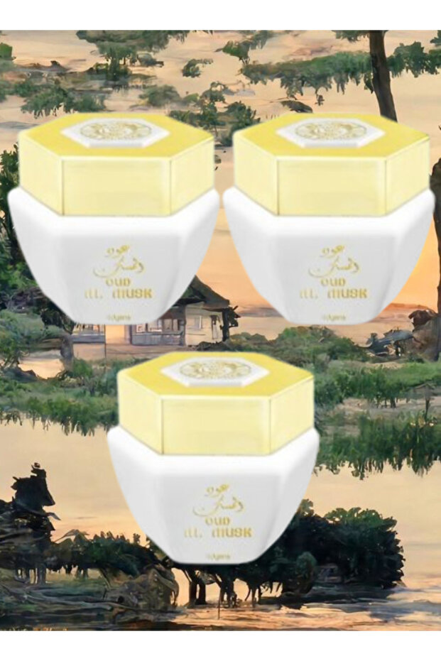 3 قطع من عطر المسك 40 جرام