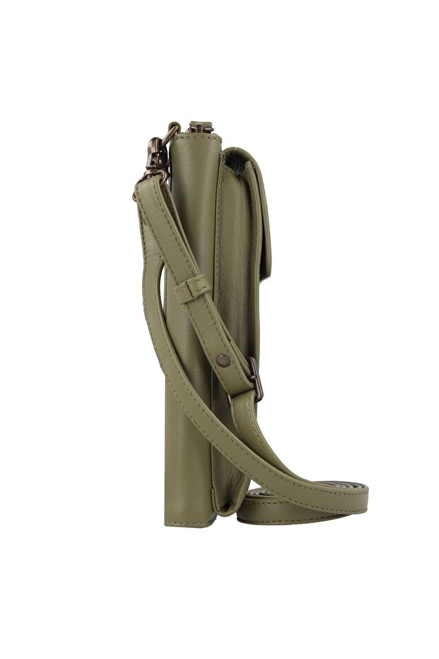 Peru Handytasche Leder 10 cm - 3