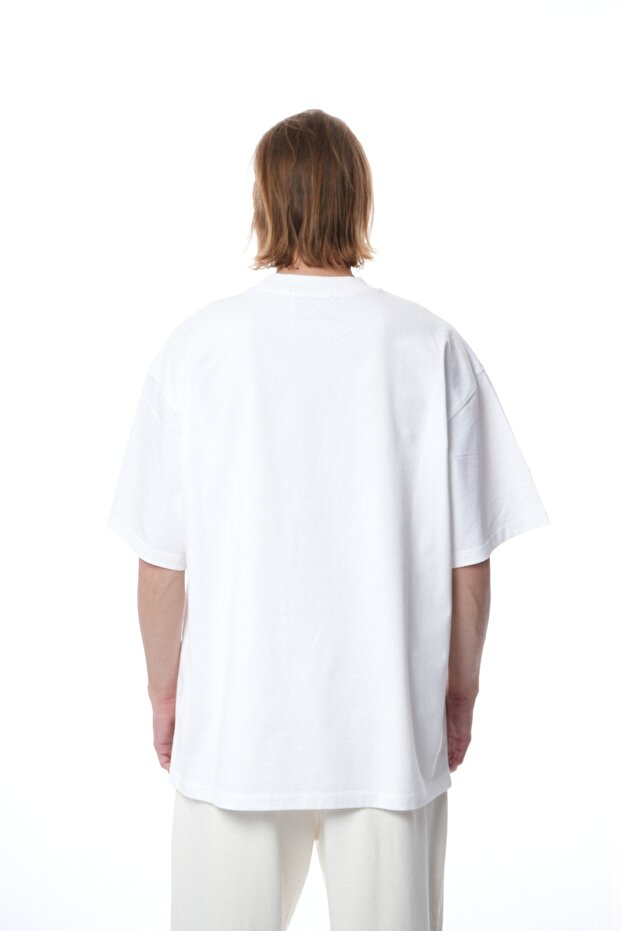 Black "Basic Elegance" T-Shirt, Loose Fit - 4
