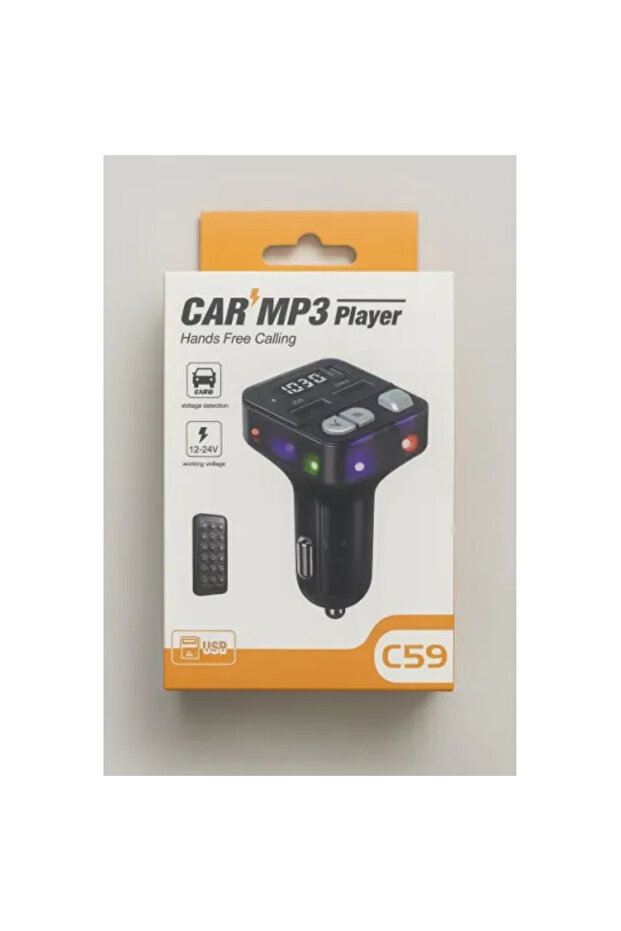 Modulator FM Bluetooth C59 - 4