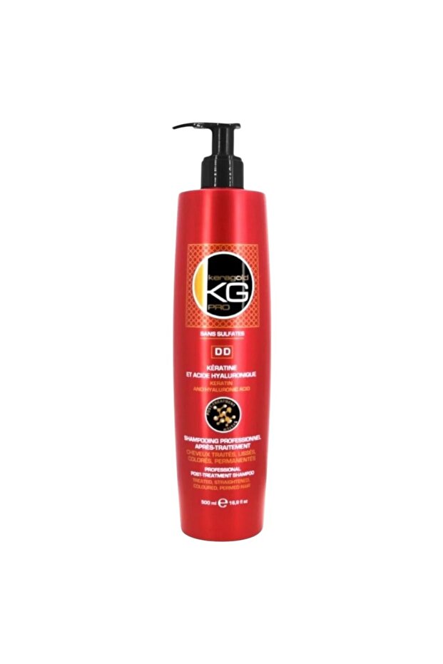 DD Shampoo without Sulphates with Keratin/Hyaluronic Acid, 500 ml