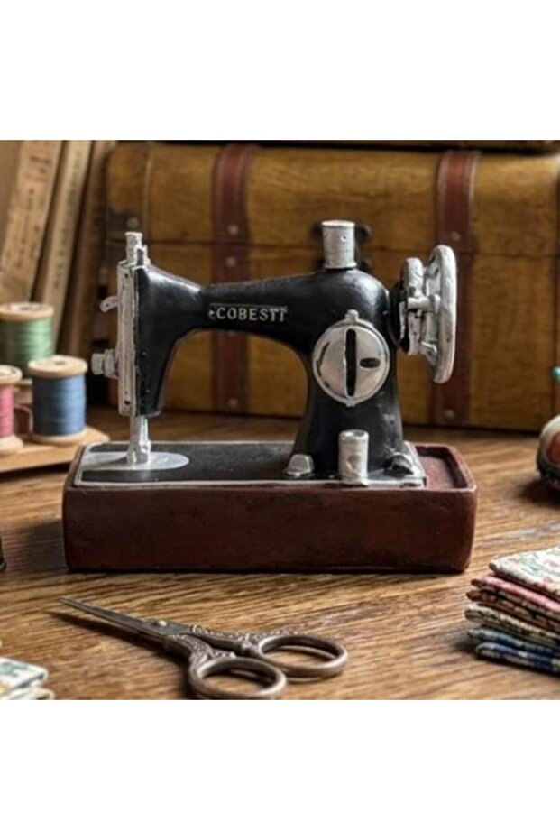 Vintage Sewing Machine Decor ديكور ماكينة خياطة
