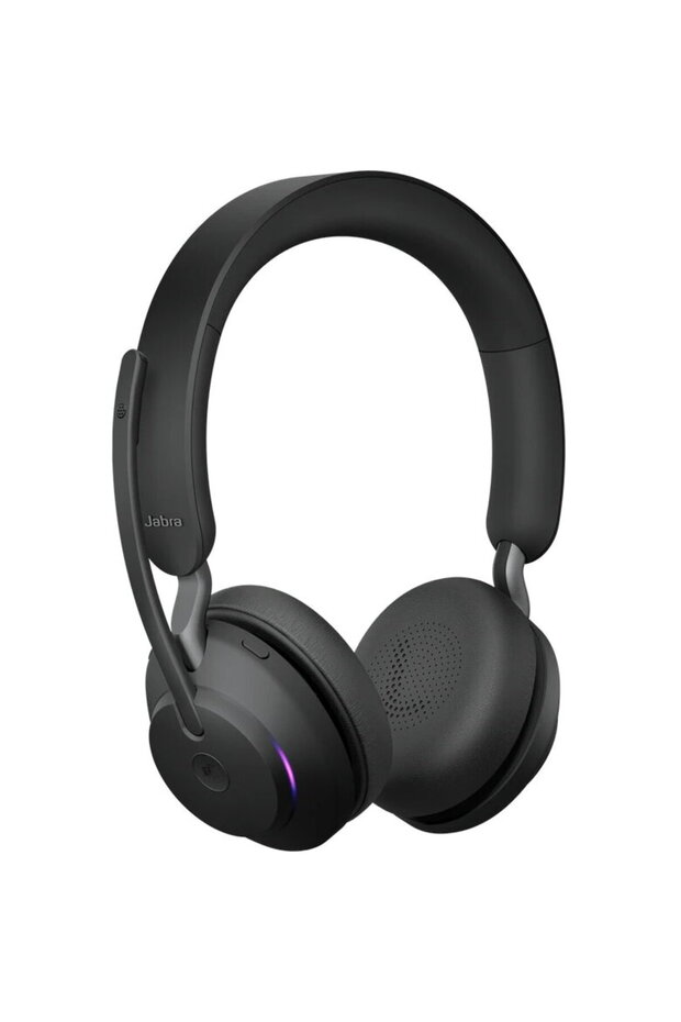 Casti wireless cu microfon Evolve2 65 MS, USB, Negru