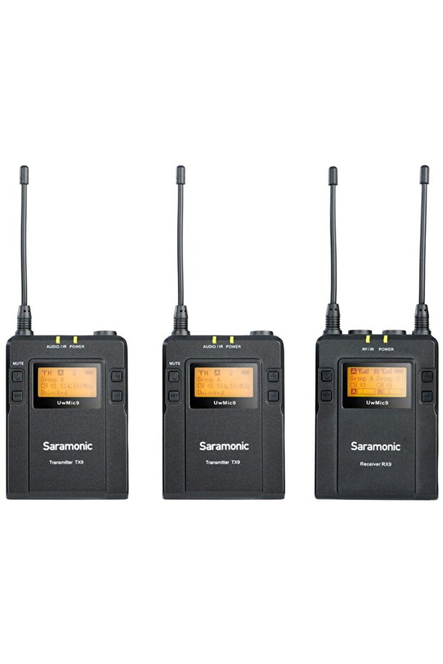 Set microfon wireless UwMic9 Kit2RX9+2TX9 - 1