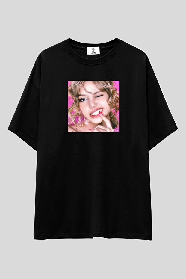 Blackpink Lisa "Pink Lalisa" Collection T-Shirt | Unisex 100% Cotton Custom Design Tee