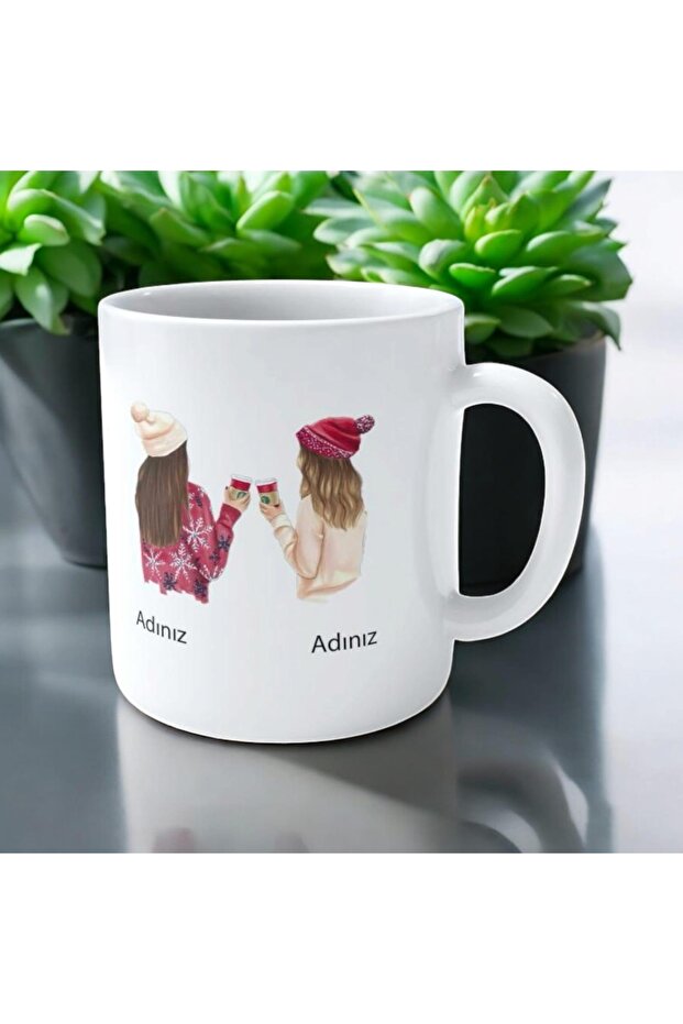 كوب سيراميك مطبوع بتصميم مميز، كوب مزين بكتابة، كوب مزين بصور، كوب بتصميم فريد