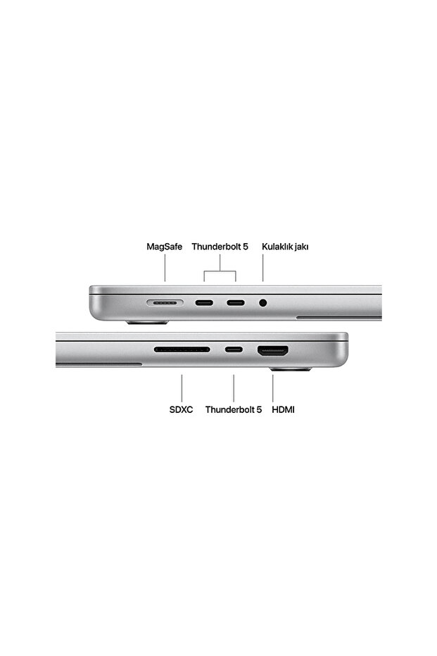 MGE64TU/A/MacBook Pro/Apple M5 Pro İşlemci(18 Çekirdek CPU-20 Çekirdek GPU)/48GB RAM/1TB SSD/1 - 7