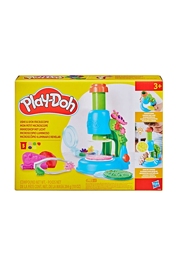 Play-Doh Işıklı Mikroskop Oyun Seti G0494 - 1