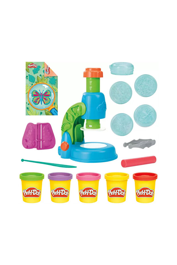 Play-Doh Işıklı Mikroskop Oyun Seti G0494 - 2