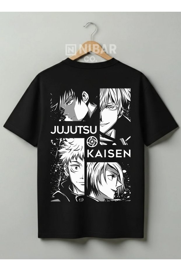 Jujutsu Kaisen Printed Anime Design Unisex Premium Printed 100% Cotton T-Shirt