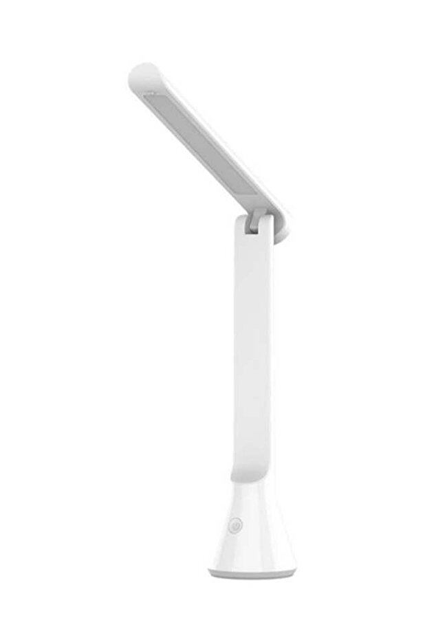 Portable USB Rechargeable Folding Table Lamp White
