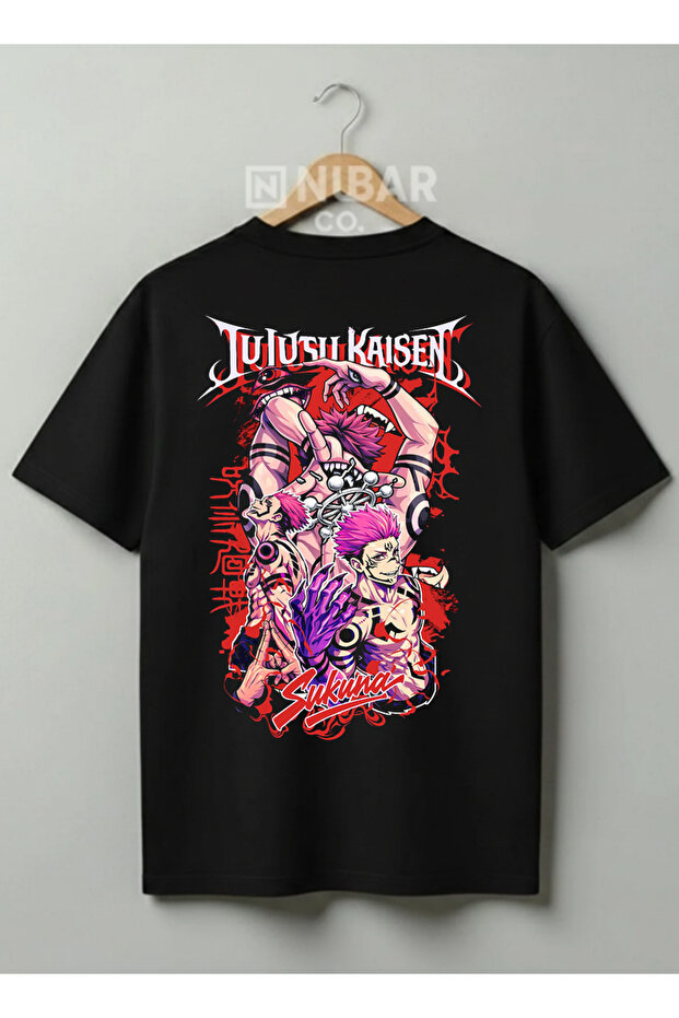 Jujutsu Kaisen Printed Anime Design Unisex Premium Printed 100% Cotton T-Shirt