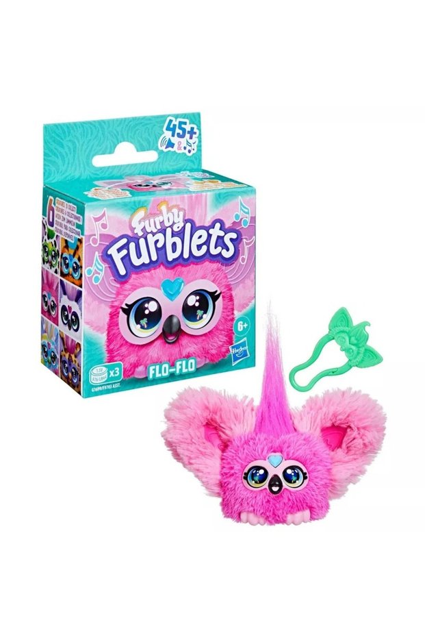 Hasbro Furblets Flo-Flo 45+ Sound Mini Electronic Plush Toy 6+