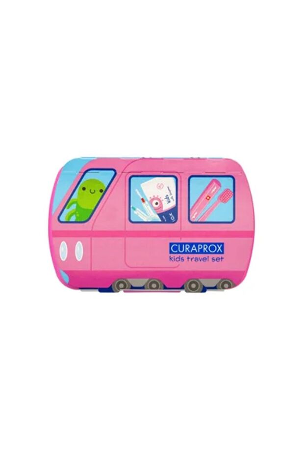 0225-0802 PINK KIDS TRAVEL SET