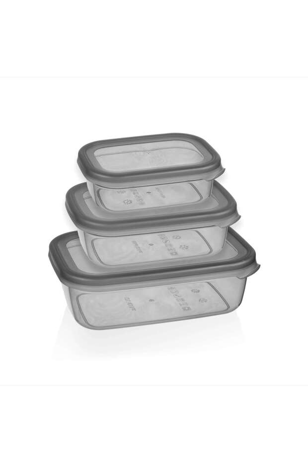 3-Piece Healthy Storage Container Set | Leak-Proof Hygienic Bpa Free Food Storage Containers