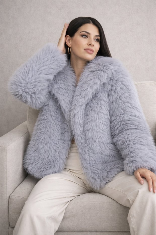 Women's Fur Coat Plush Soft Texture Winter Premium