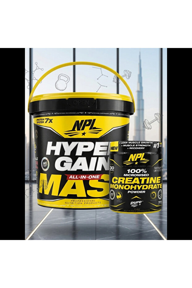 Hyper Gain Mass + Creatine Monohydrate - 2