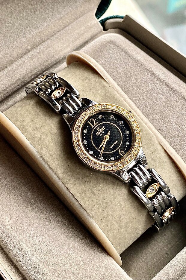Ecs01 Women's Wristwatch with Steel Strap