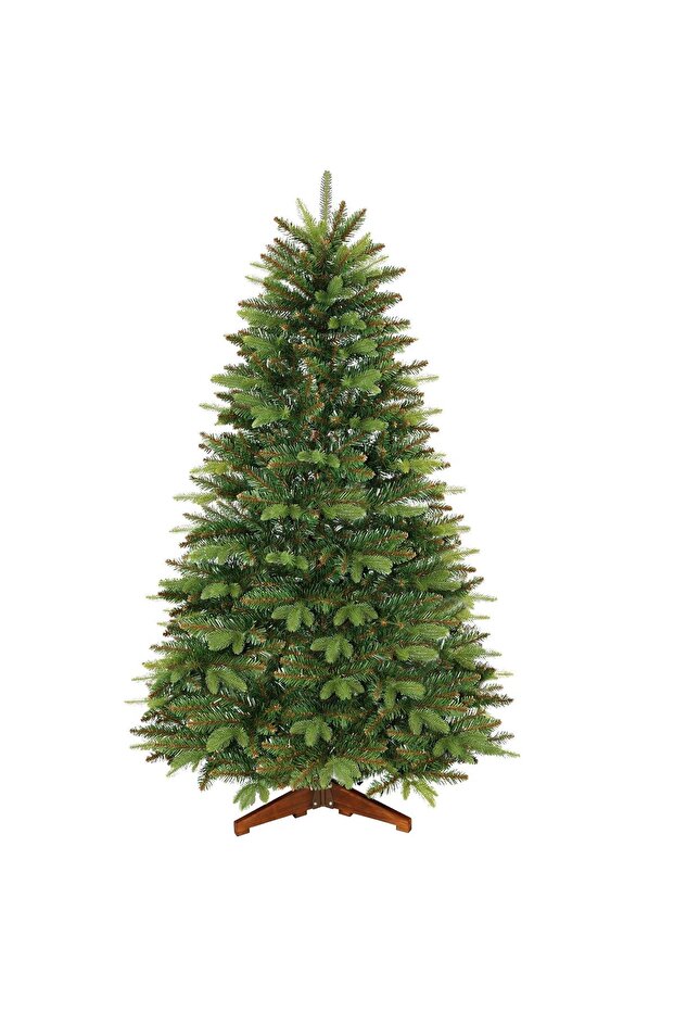 SHareconn Artificial Christmas Tree, 210 cm, Foldable Stand, Dense Branches, Quick Assembly