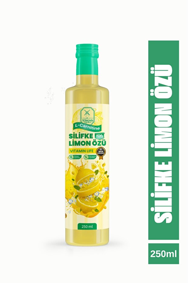 Alaçatı Değirmeni Silifke Limon Özü L-Karnitin İçeren Sıvı İçecek 250 ml