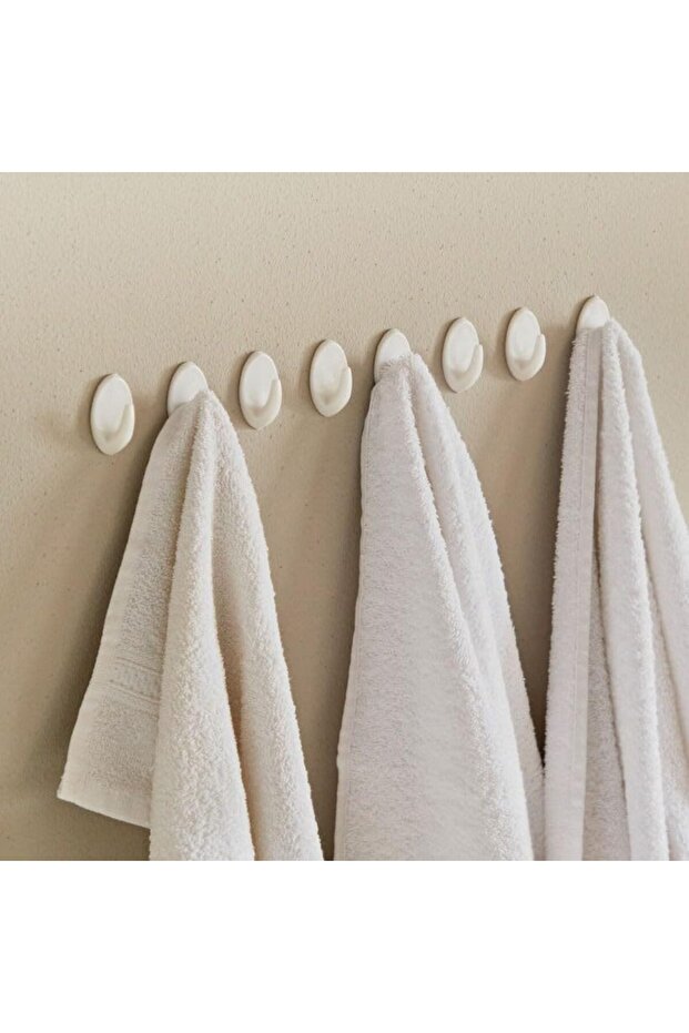 Self-Adhesive Hooks - Set of 8 Pieces