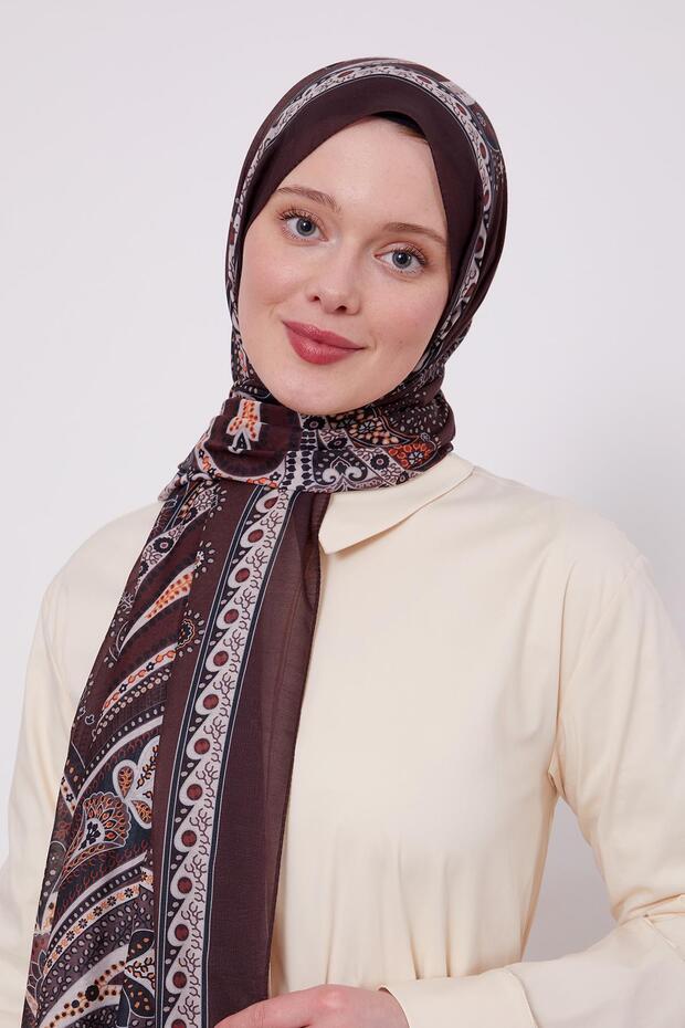 Ethnic Pattern Sport Shawl - 1