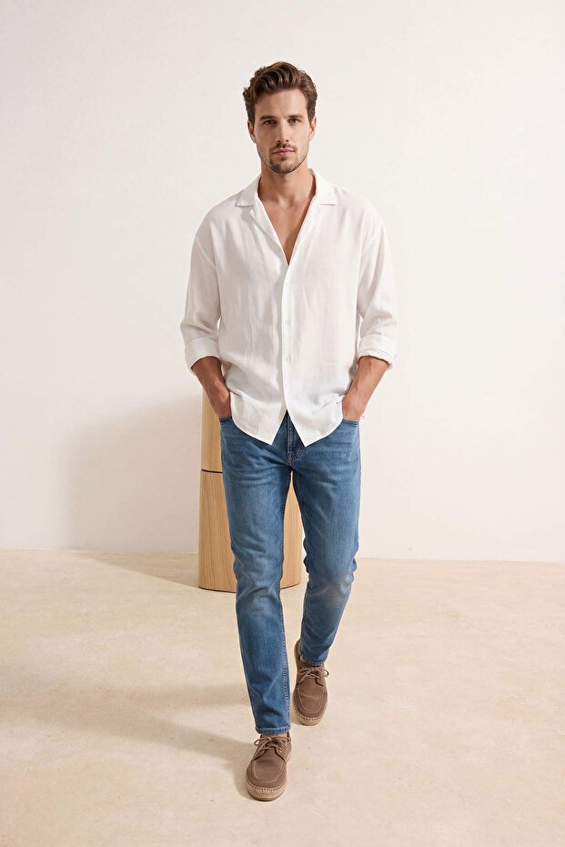 Mavi Slim Fit Esnek Kumaş Kot Pantolon Jeans TMNSS26JE00002 - 3