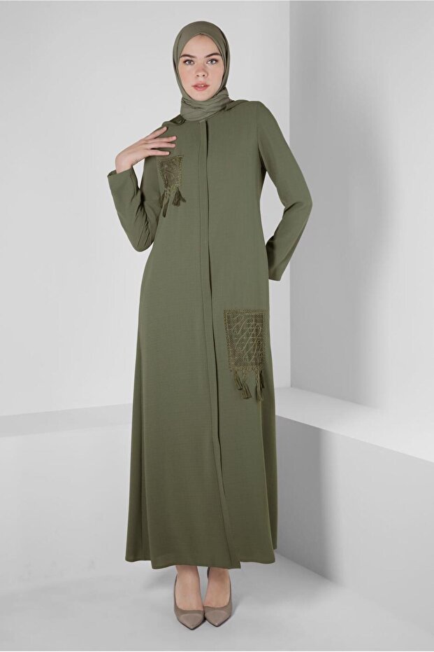 Tassel Hooded Coat 10538