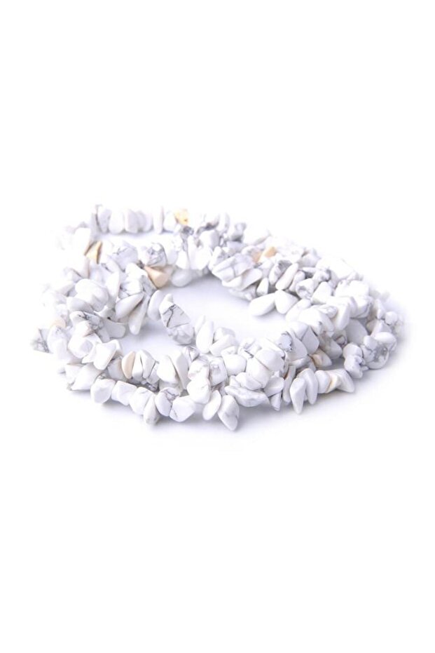 مصفوفة الحجر الطبيعي المكسور Howlite، مصفوفة الحجر المكسور Howlite 80 سم