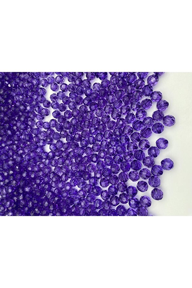 100gr 10mm Purple / Dark Lilac Honeycomb Model Acrylic Beads, Jewelry, Bag Making Beads (100gr,~210 Pieces)