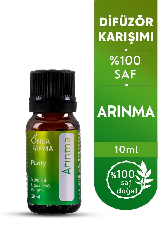 Onka Farma Cleansing Essential Oil Blend - 100% Pure and Natural Essential Oil - 10 ml