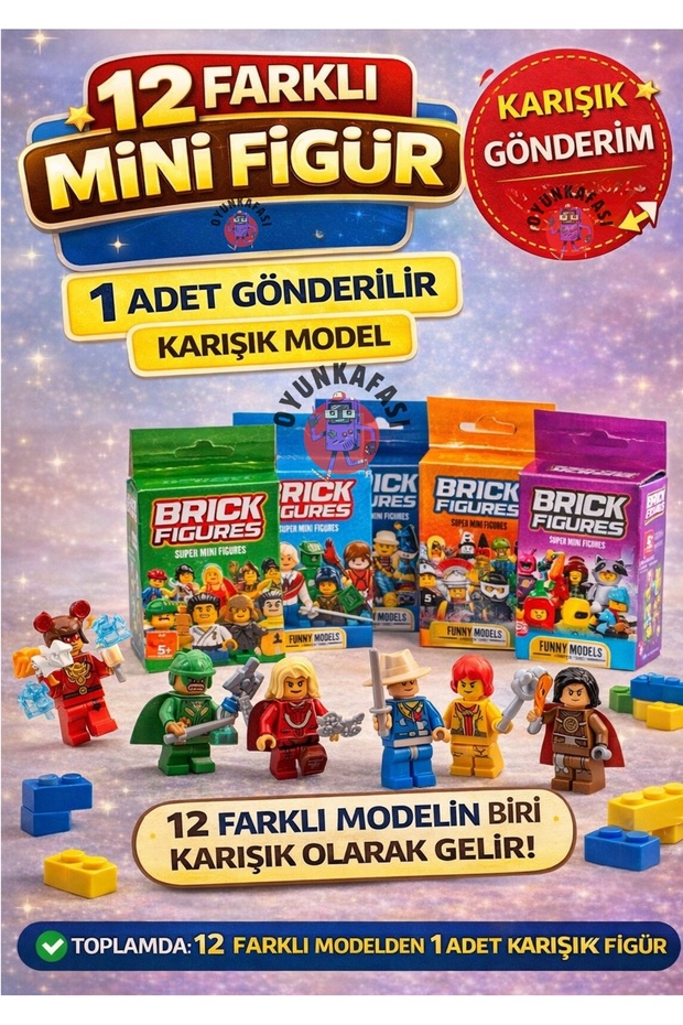 BRİCKS FİGURES SEVİMLİ KARAKTERLER - 2