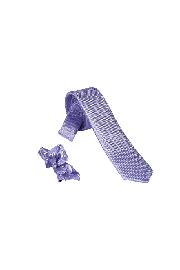 ARS MAGIC BOX طقم مناديل ربطة عنق منقوشة حسب الطلب بعرض 5.5 سم (عين الطائر)