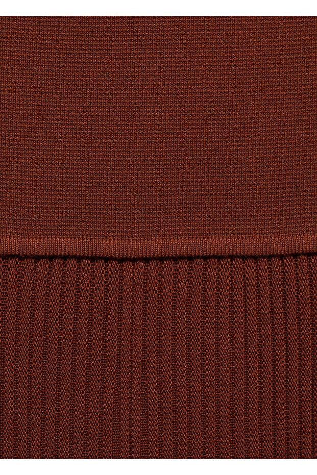 Rochie tricotată asimetrică - 5