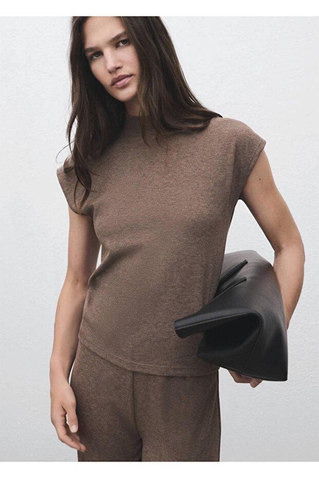 High Collar T-Shirt