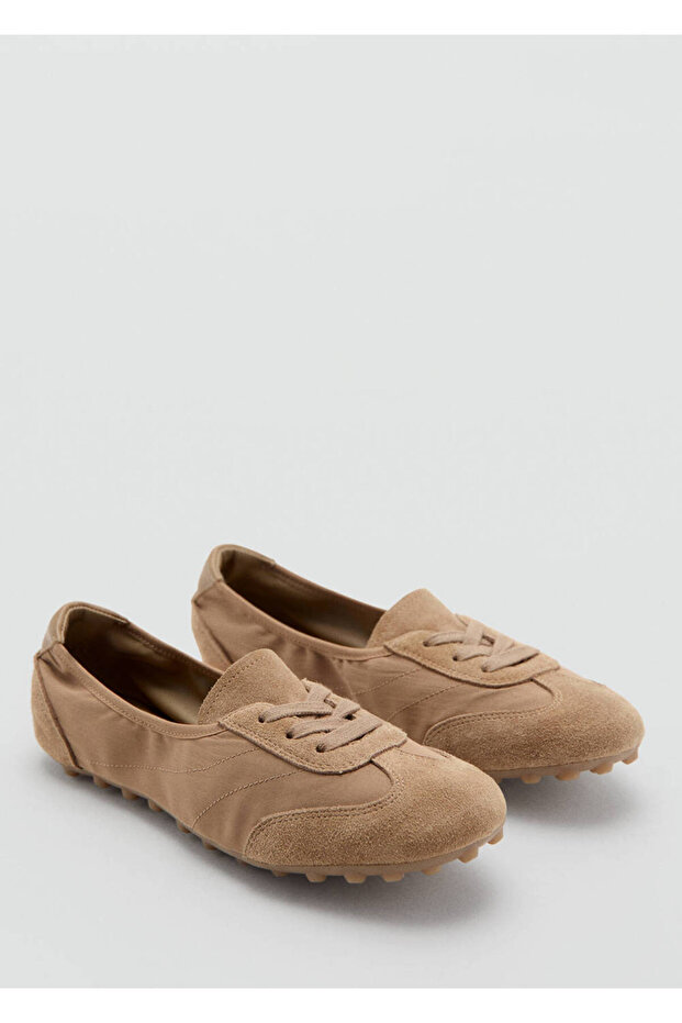Suede Detailed Sneakers