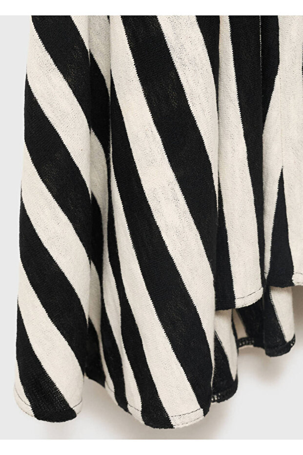 Fusta rochie tricot asimetrică - 5