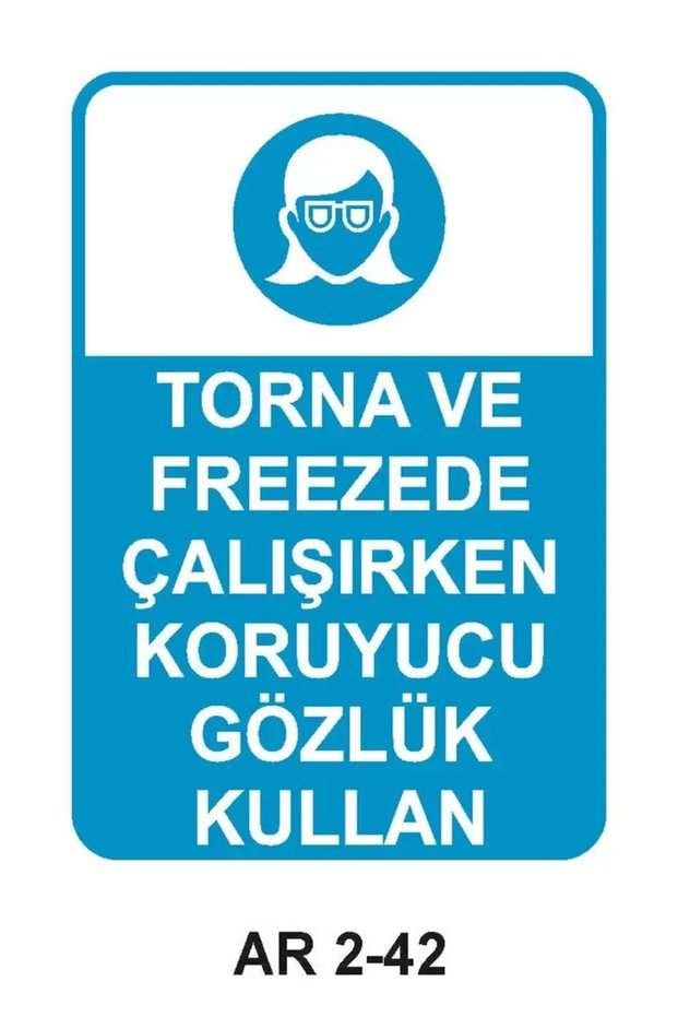 Work Safety Warning Sign 1 Piece Pvc 21 X 29cm