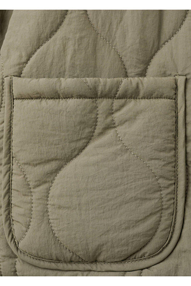 Kapitone ceket - 5