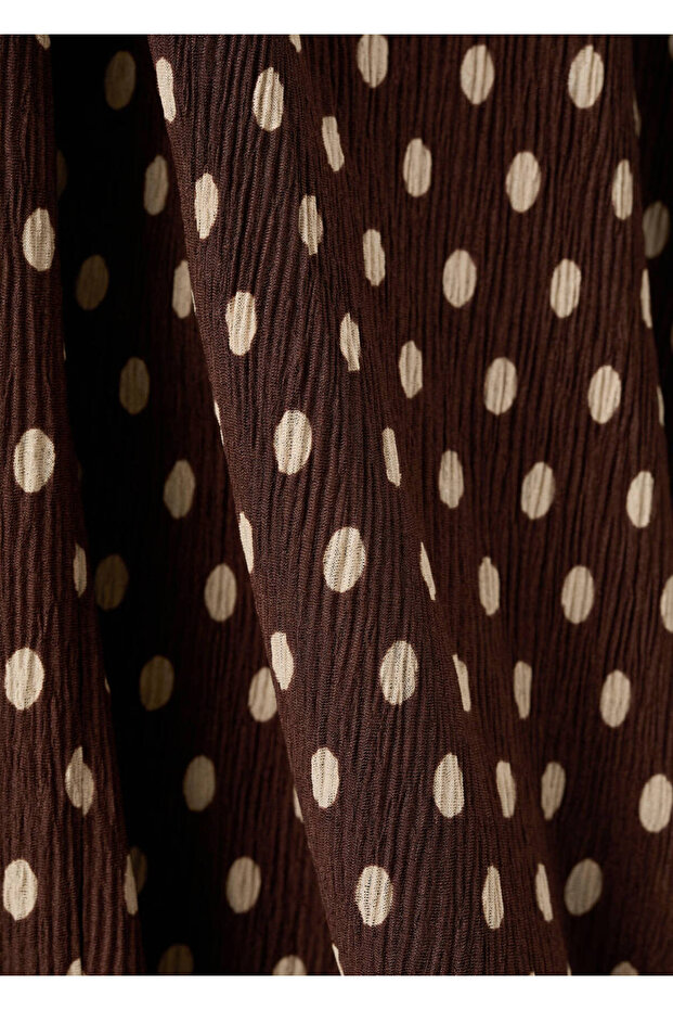 Çiçek desenli hamile elbisesi - 3