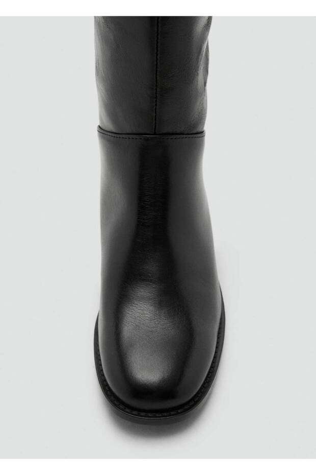 Lange Lederstiefel - 5