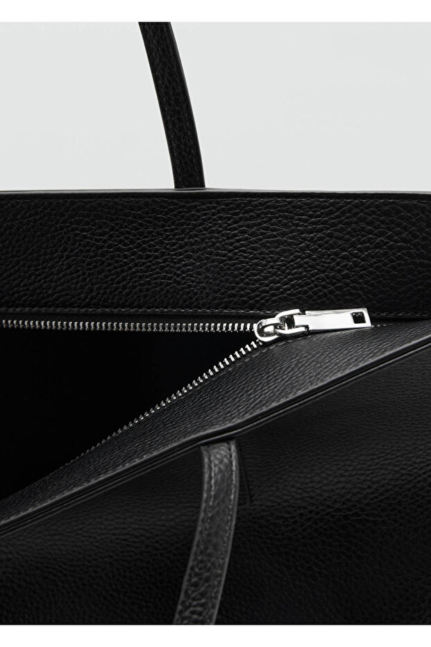 Çift saplı shopper çanta - 4