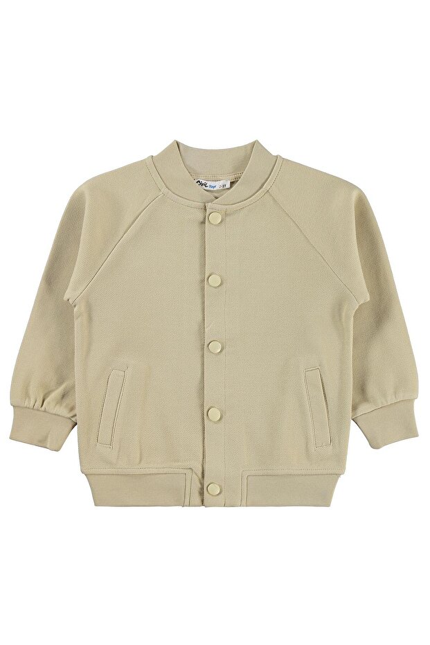Pike 2-5 Years Old Cardigan - Beige