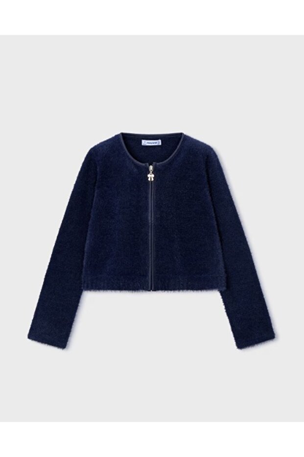 Girl's Zippered Fleece Jacket 2-10 Years Blue