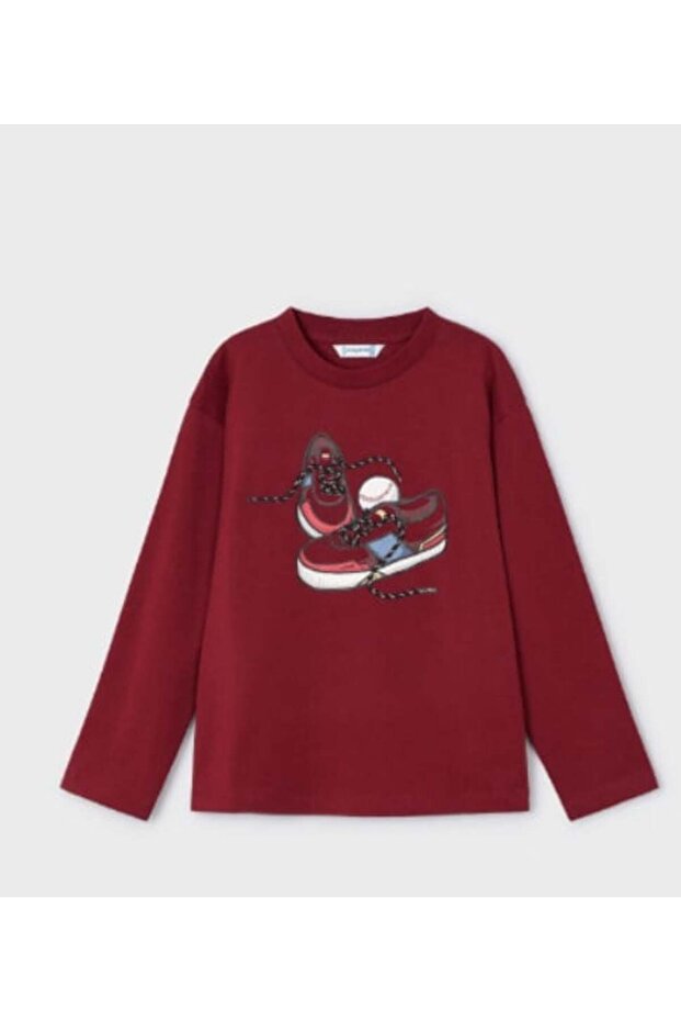Boy's 4040 shoe printed t-shirt gkm0041